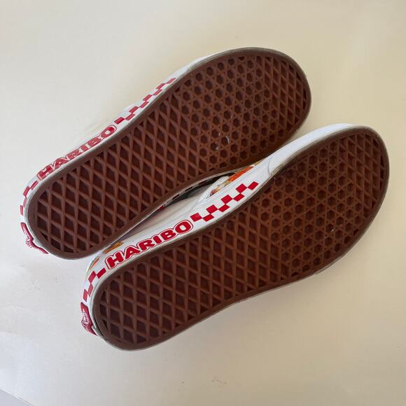 VANS X HARIBO M 8 / W 9.5 Classic Slip On Sneaker Checkerboard Gummy Bear - Picture 6 of 10